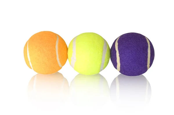 Drie tennisbal — Stockfoto