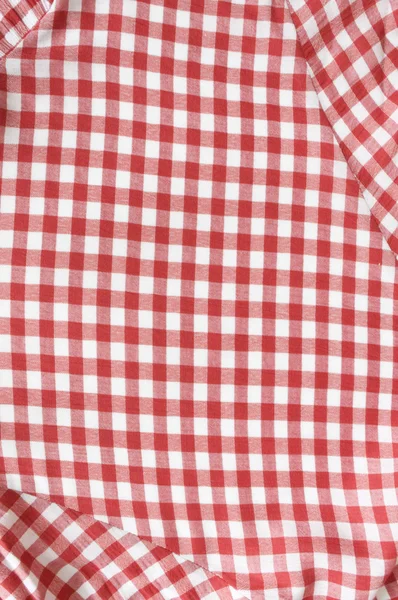 Escocês quadrados vermelhos e brancos — Fotografia de Stock