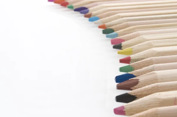 Ołówki kolorowe — Zdjęcie stockowe