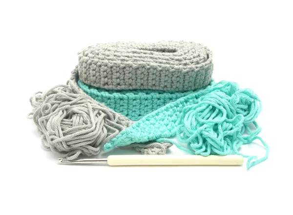 Two-tone crochet-work — Stock Photo, Image