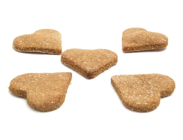 Biscoitos de Natal feitos por conta própria para cães ouvir — Fotografia de Stock