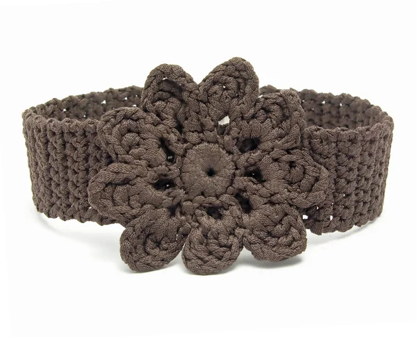 Handworked crocheted collar — Stock Photo, Image