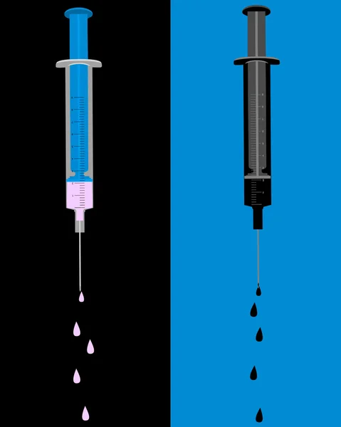 Illustration of two filled and dropping — Stock Photo, Image