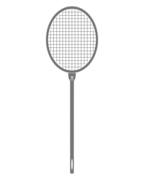 The illustration of a gray fly swatter — Stock Photo, Image