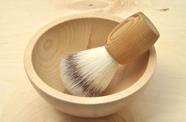 stock image Detailed image of shaving brush