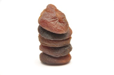 Image of dried apricots clipart