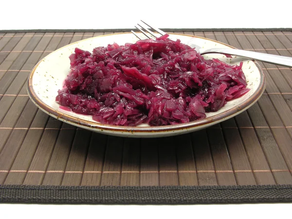 Cooked red cabbage — Stock Photo, Image