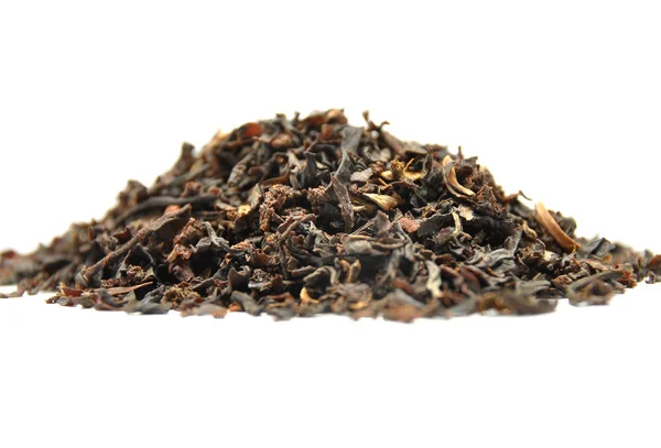 Чорний чай суміш — стокове фото
