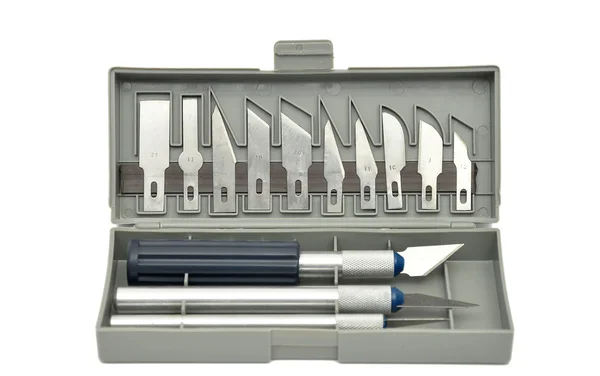 Set di coltelli Exacto — Foto Stock