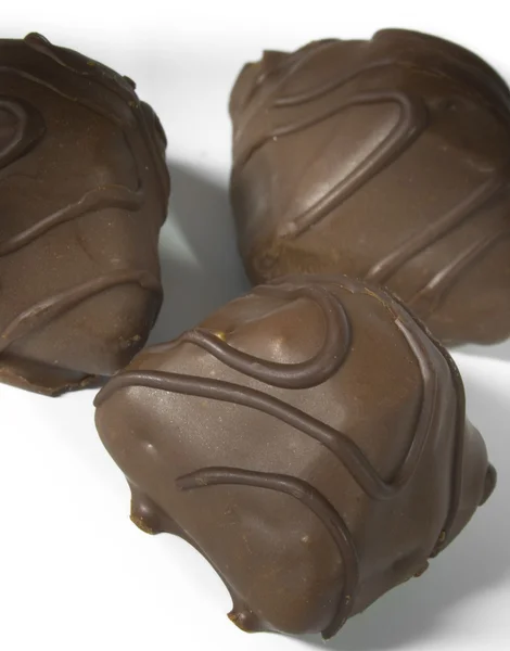 3 Chocolate dulce —  Fotos de Stock