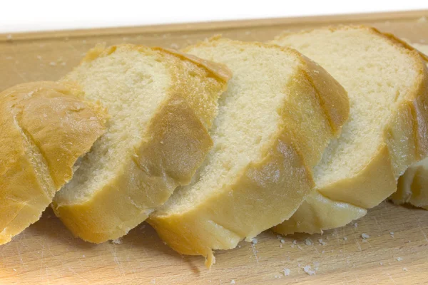 stock image Bread and chopping board