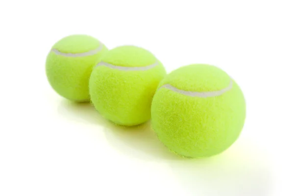 Теннисные шарики — стоковое фото