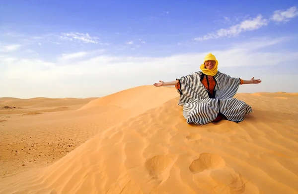 Beduin femme — Photo