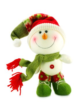 Christmas snowman clipart