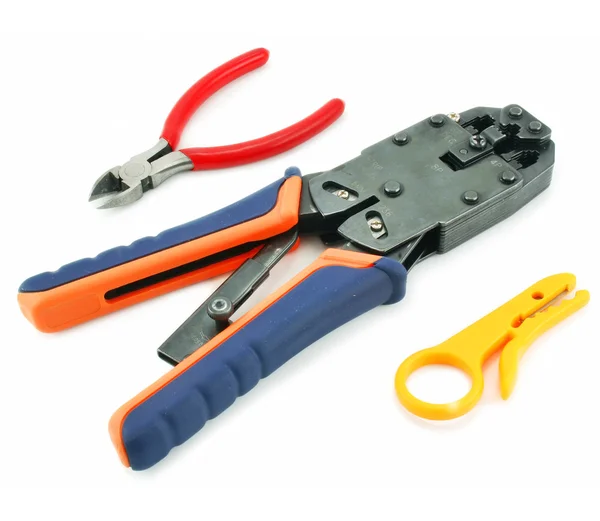 Crimper and wire cutter — Stock Photo, Image