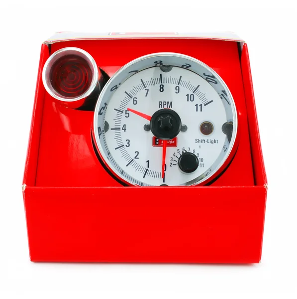 Tachometer with indicator — Stock Photo, Image