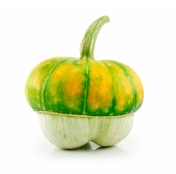 成熟的瓜类蔬菜混合上孤立 — 图库照片