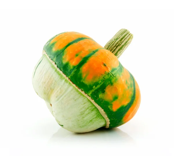 成熟的瓜类蔬菜混合上孤立 — 图库照片
