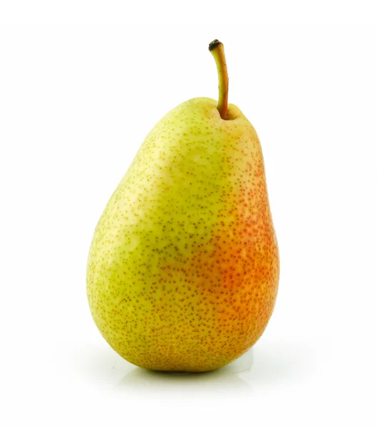 Tasty Ripe Green Pear Terisolasi — Stok Foto