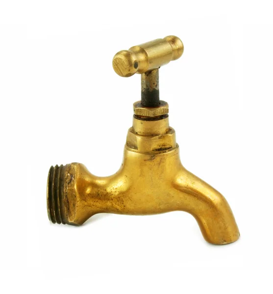Bronze tap and valve — Stock Photo, Image
