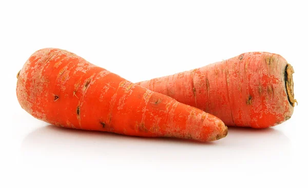 Ripe Carrot Isolated on White — Stock Photo, Image