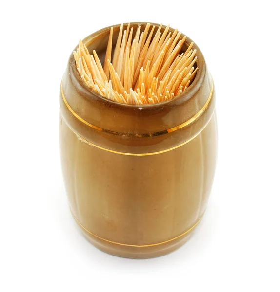 Bunch of toothpick isolated — Stock Photo, Image