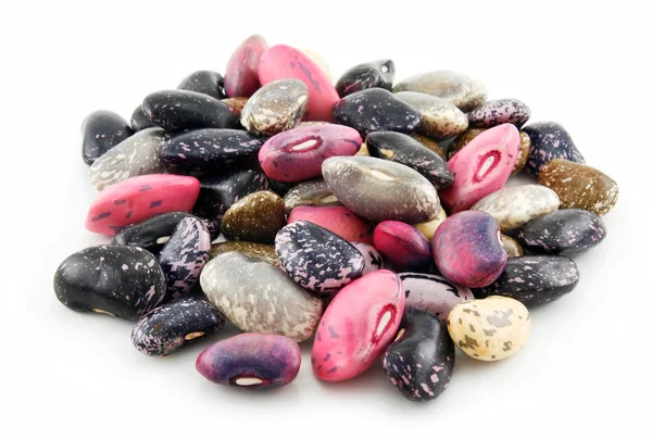 Heap of Ripe Haricot Beans with Seed Iso — Stock Photo, Image
