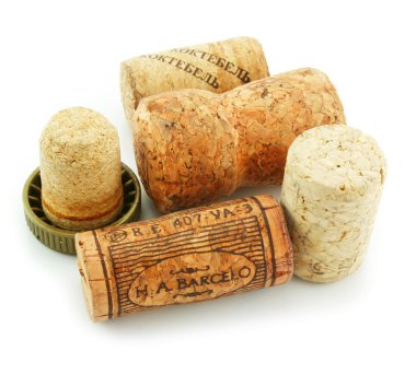 Group of corks clipart