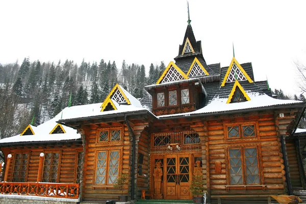 Stock image Traditional log house