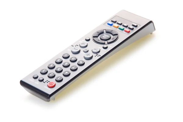 stock image Black remote control isolted on white