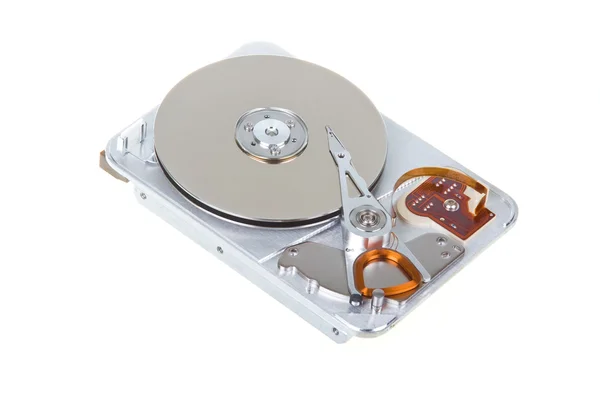 Open hard disk drive isolated — Stock Photo, Image