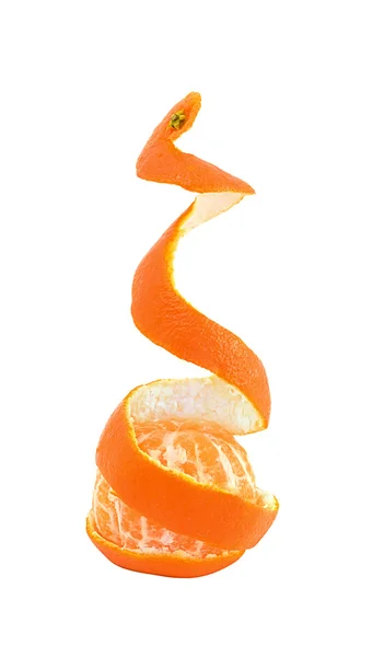Skin of mandarin — Stock Photo, Image