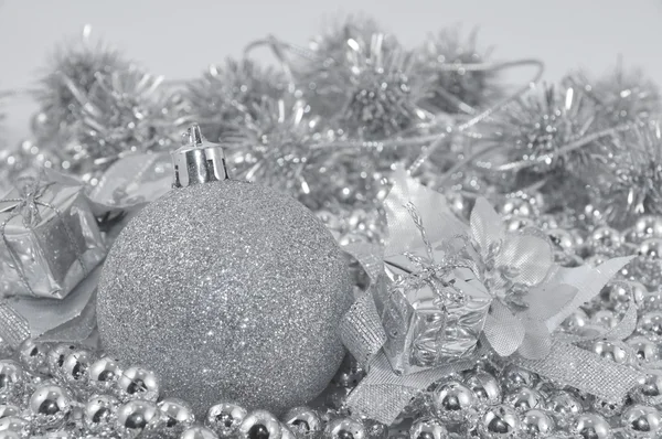 Bakgrunnsball av sølv – stockfoto