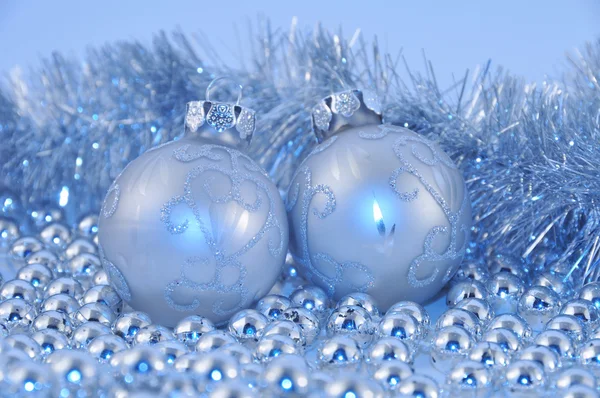 Silver background balls 2 — Stock Photo, Image