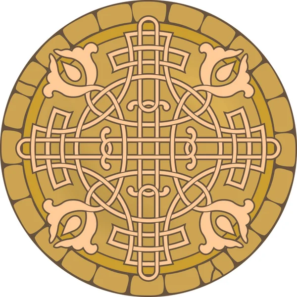 Keltischer Kreis — Stockvektor