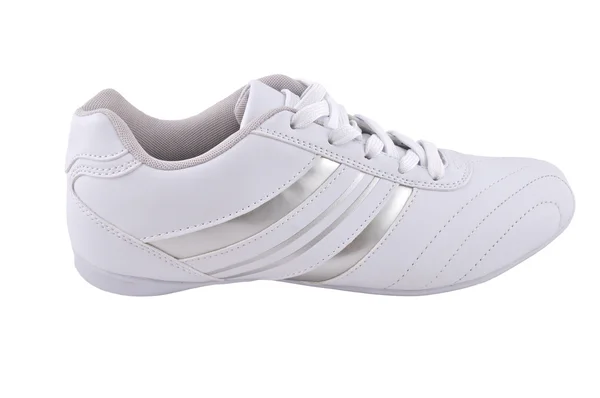 Bílé sportovní boty — Stock fotografie