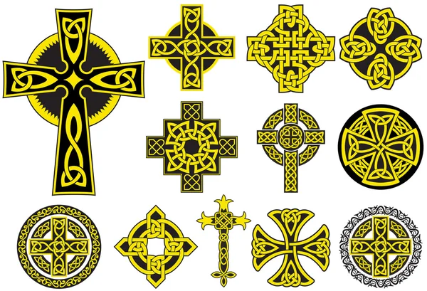 Croix celtique complète — Image vectorielle