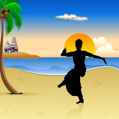 Folk dance,india clipart