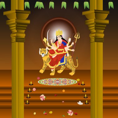 Durga clipart