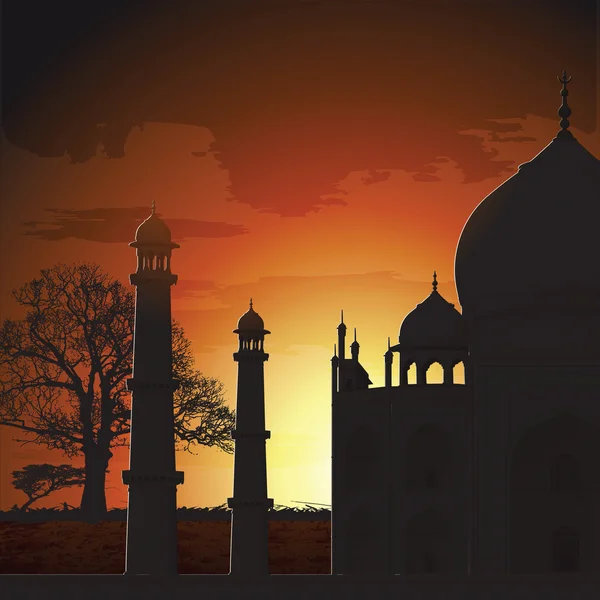 Taj Mahal, agra, India — Stock Photo, Image