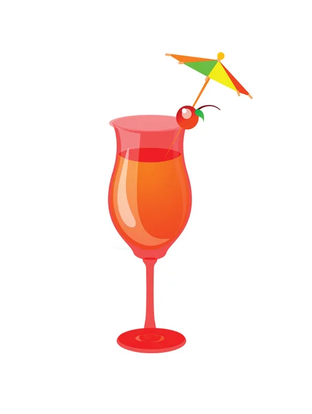 Cocktail, mocktail, verre à boire — Photo