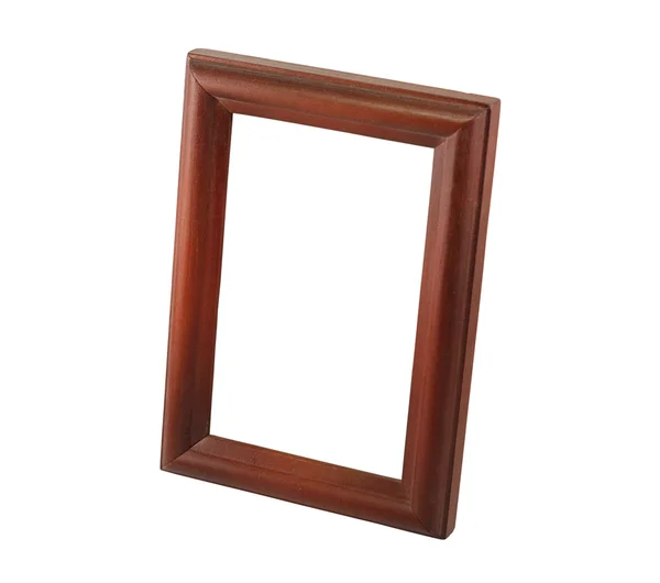 stock image One brown wooden frame