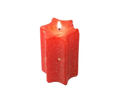 Red candle clipart