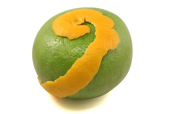 Sweet green Pomelo (grapefruit) — Stock Photo, Image