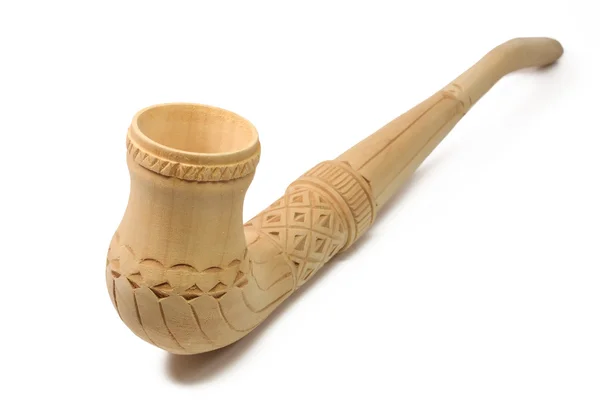 Деревянная табачная трубка — стоковое фото