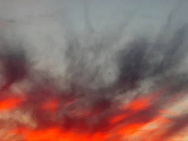 Nuvole irreali — Foto Stock