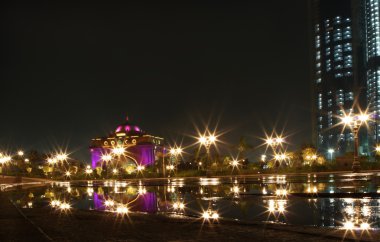 East wing gate of Emirates Palace clipart