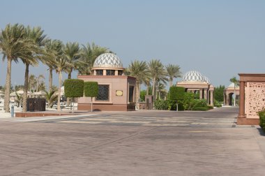 Emirates Palace. Day clipart