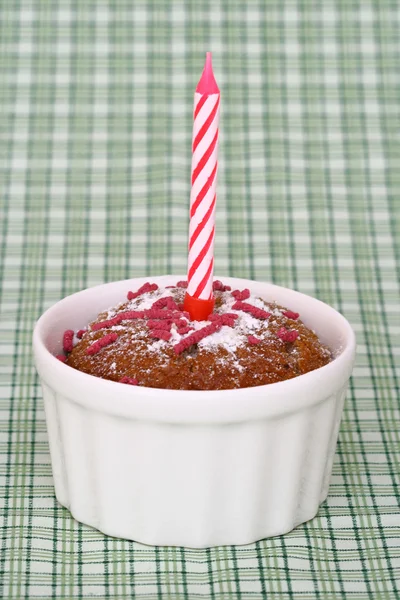Cupcake och godis — Stockfoto