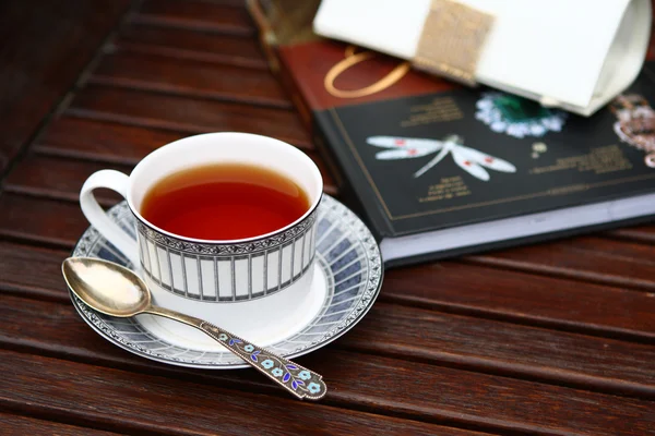 Вечерний чай — стоковое фото